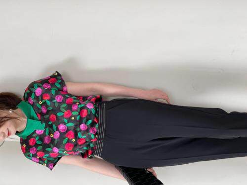 碎花上衣，女装，韩贝诗HBS