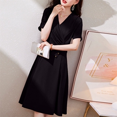 杭州桑蚕丝真丝连衣裙2025新款小个子妈妈气质喜婆婆婚礼服婚宴装，女装连衣裙，潮流依族