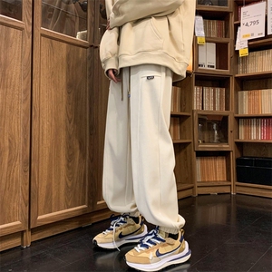 主推！欧棉绒休闲宽松运动裤束脚休闲裤313A-1-NK87-P55控68