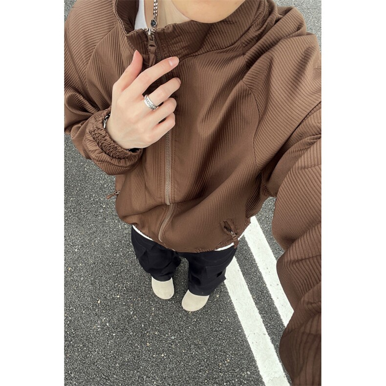 A178秋冬季新款美式夹克男潮牌宽松外套JK001P50限价78,男装夹克,电商A178