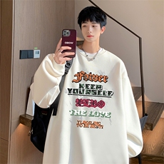 抖音得物供货可提供视频2024春季新款重磅美式卫衣DY5603，男装卫衣，电商A486