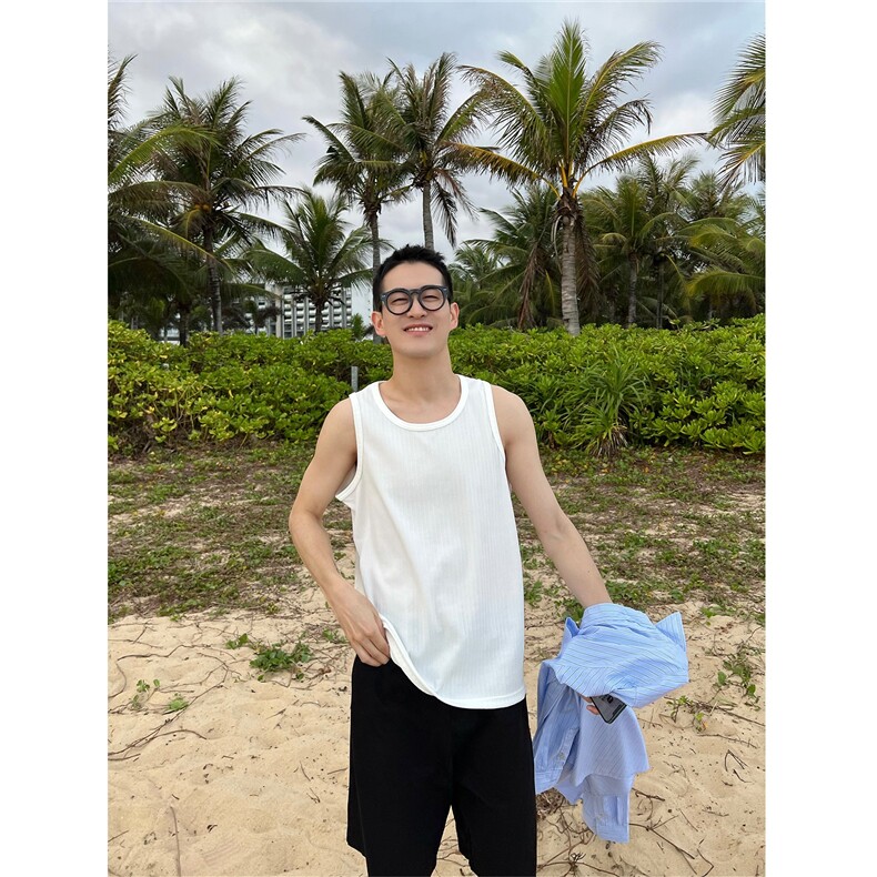 DW59-P38时尚潮流潮青春流行背心ins百搭标准新款男夏季-网图现货,男装背心/马甲,星座603-2