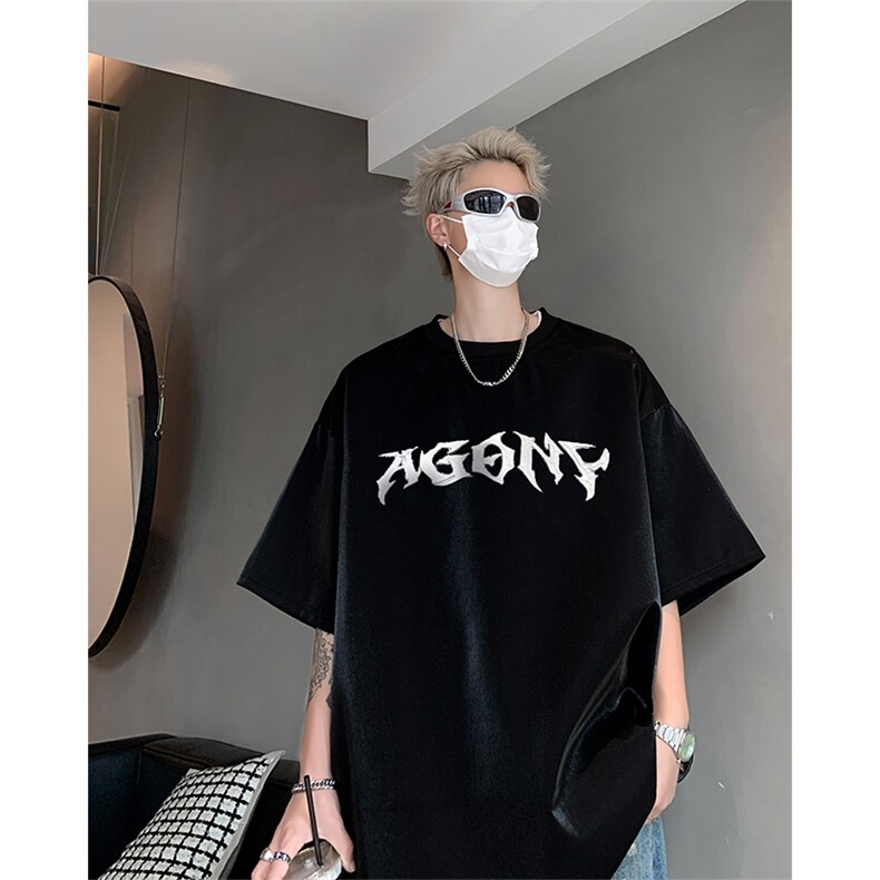 男装短袖T恤2025夏季丝光棉印花五分袖体恤XZ514-2-2024102-P58,男装T恤,星座514-2(原B239)