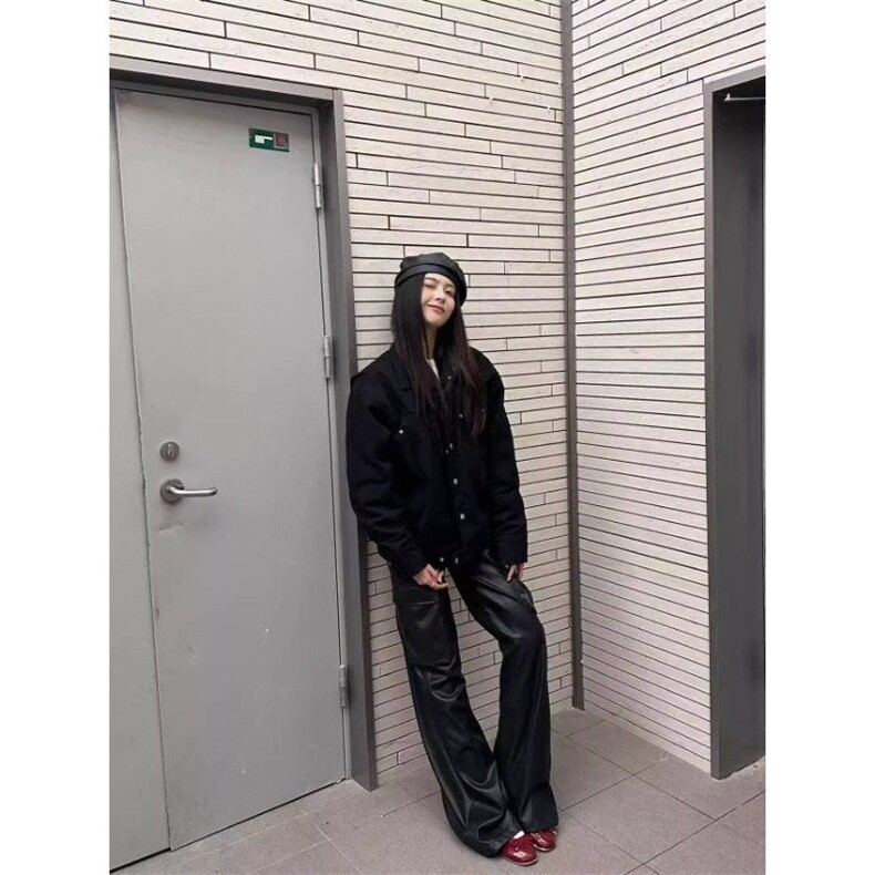 春秋季新款美式复古夹克外套男短宽Cleanfit工装柳钉高街上衣潮牌,男装夹克,星座506A