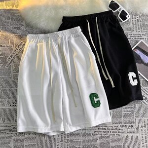 男夏季潮流时尚休闲短裤华夫格FK915P20图片