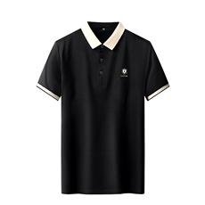 SQY9823男式2023年夏季新款T恤男短袖商务时尚休闲POLO衫男装P55，男装T恤，电商B360