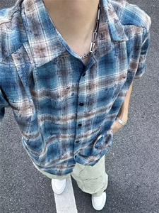 主推可谈 可谈  可谈 CT25102批38 现货款  杭州货夏季短袖衬衫图片