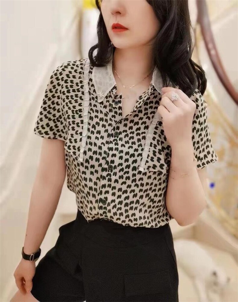 【现货】夏季新款皱短袖，其它，赫琳娜