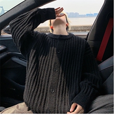 毛衣男秋冬新款港风宽松针织毛衫MYA6-P65，男装针织衫/毛衣，星座214-3