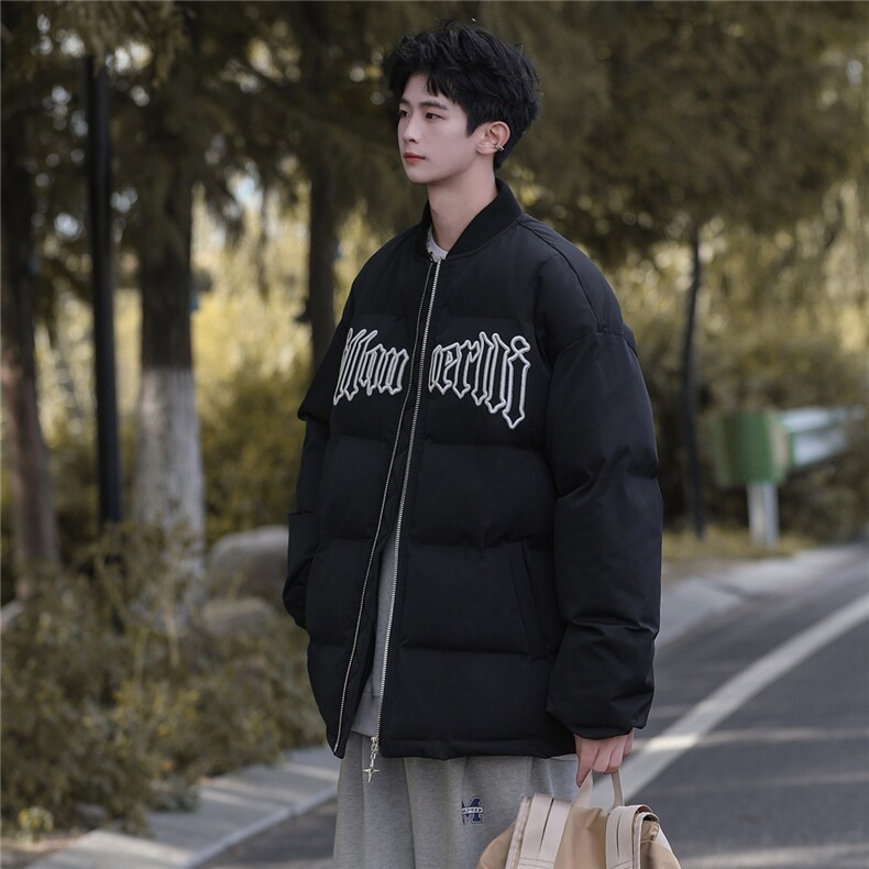 高品质23/冬季美式立体绣棒球服棉衣XMY2311-P115控158抖音控178,男装棉衣,电商B370
