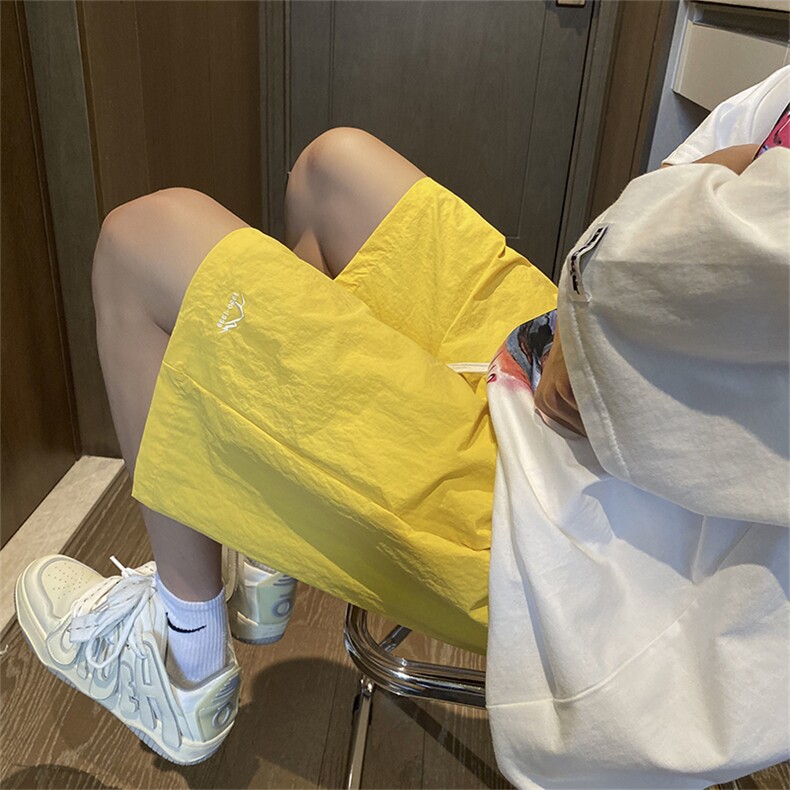 8色多巴胺男士短裤潮流夏季薄款透气速干裤DK21P20控38,男装牛仔裤,星座417-3