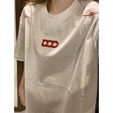 纯棉短袖重磅T恤修身纯色vibe风情侣夏季ins百搭上衣T3295-1，男装T恤，星座1116A（原606A-3）