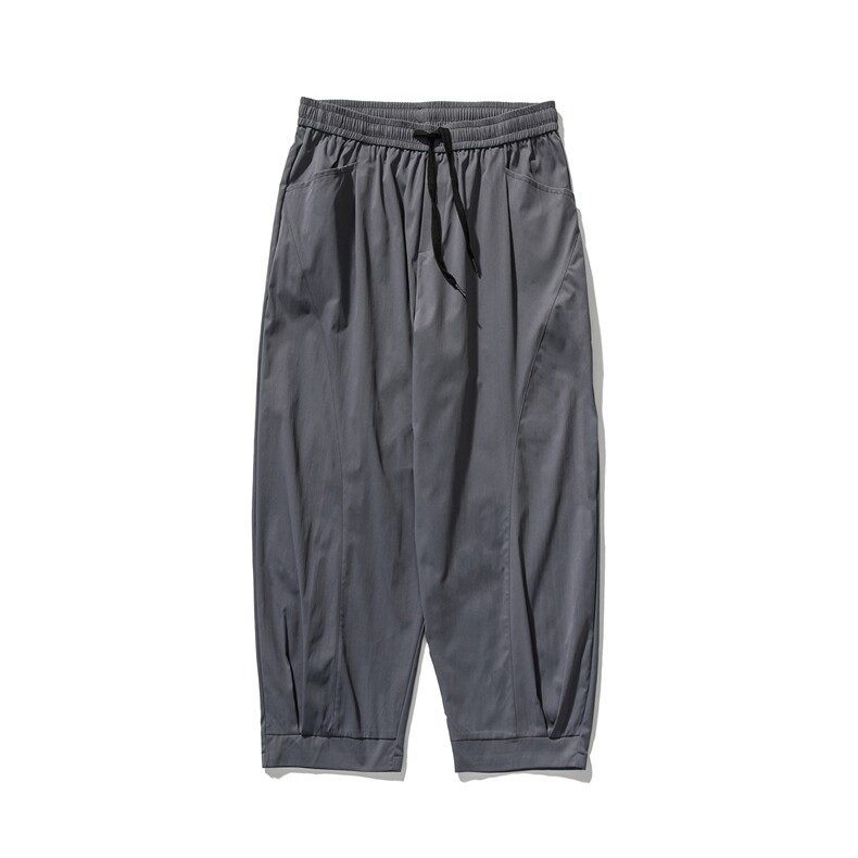 夏季大码港风日系宽松直筒工装裤男裤子休闲哈伦萝卜裤K139/P50,男装工装外套,电商A221A