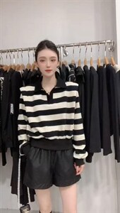 条纹polo衫，其它，时代公主