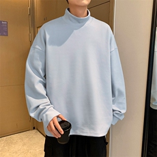 秋冬卫衣男潮流高领卫衣时尚休闲卫衣WY727-P32，男装卫衣，星座210-1