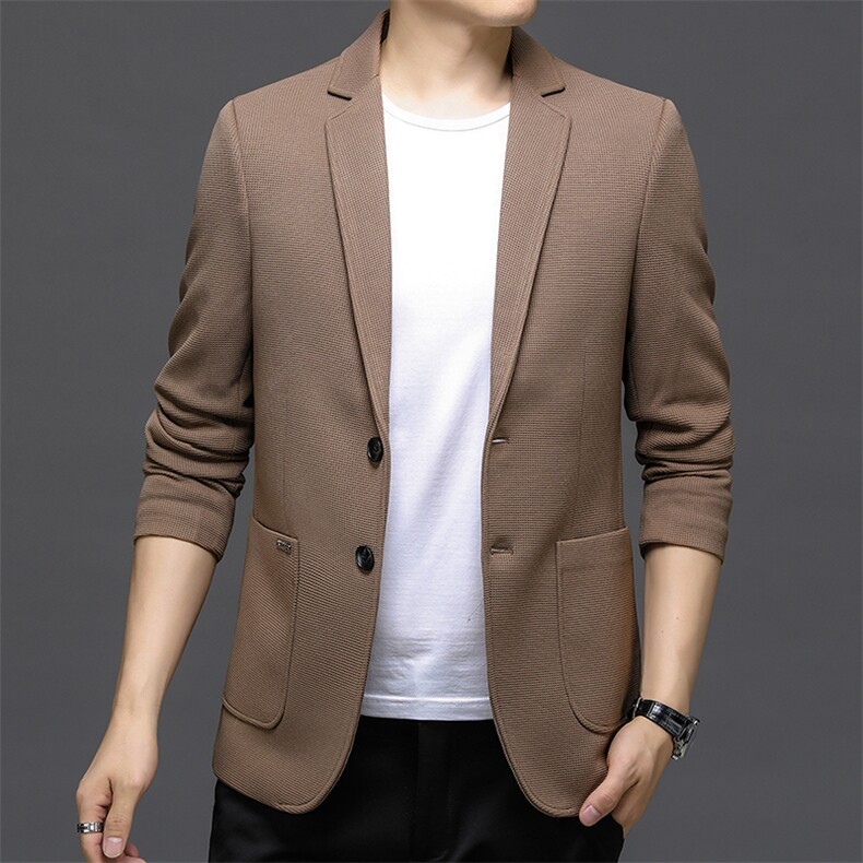 秋季新款西装男西服简约外套西服商务休闲小西装单西,男装西服,电商B360