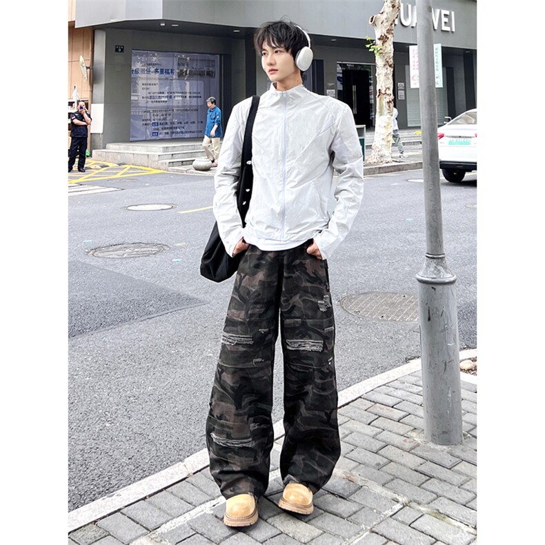 春夏款高品质冰感速干防晒服休闲户外运动外套透气弹力机能风夹克,男装防晒衣,电商A443