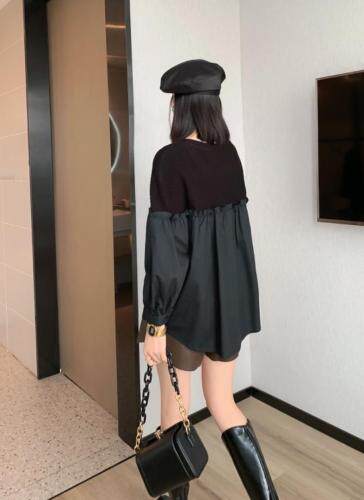 【现货】秋装小衫、黑，卡，其它，英雅姿秀