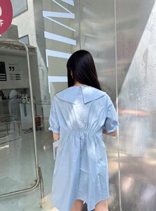 现货  特别领子连衣裙图片