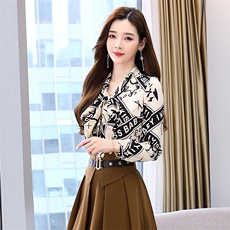 高级感职业衬衫女2025春秋新款时尚气质名媛减龄衬衫，女装衬衫，火爆靓佳人