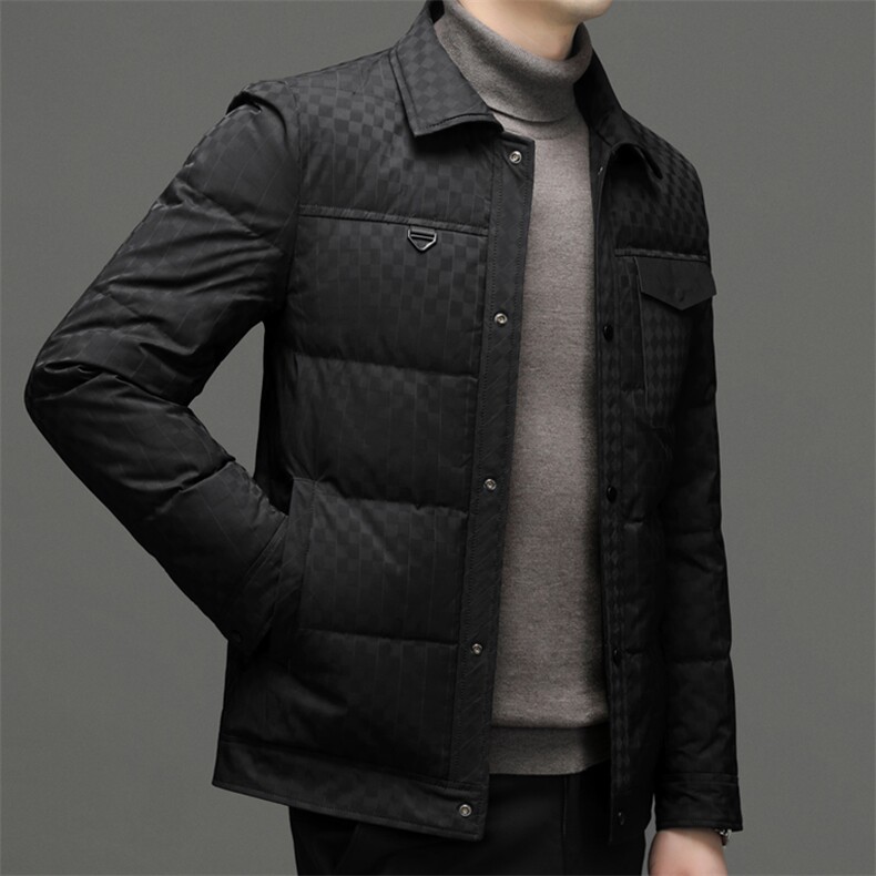 SNNYR89699秋冬新款2023年男士休闲羽绒服加厚保暖夹克外套P225,男装羽绒服,电商B360