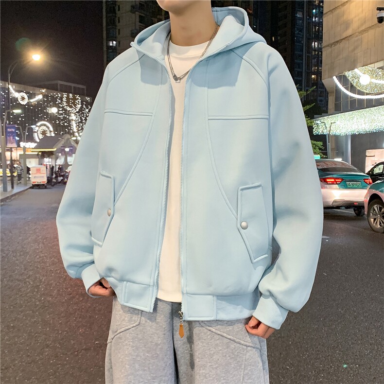 现货春季连帽夹克男ins原宿风宽松外套WY5510-P70,男装夹克,星座308B-2