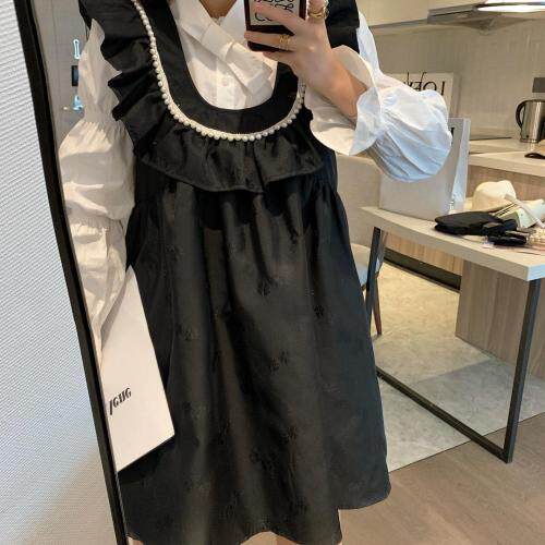 7976荷叶边背心裙，女装背心吊带，XTZ style