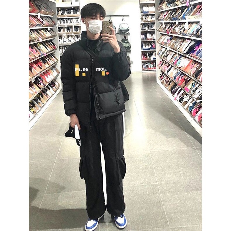 JY616-P65冬季加绒加厚棉袄外套青少年宽松立领潮牌面包服,女装短外套,星座1501-3