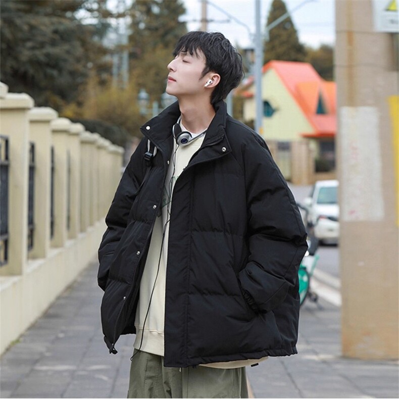 现货抖音得物可供视频冬季三防加厚羽绒棉衣外套面包棉服AM999,男装棉衣,电商A443