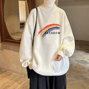 控68高领毛衣男士大码内搭毛线衣男 GM45064-P45加绒款-P65图片