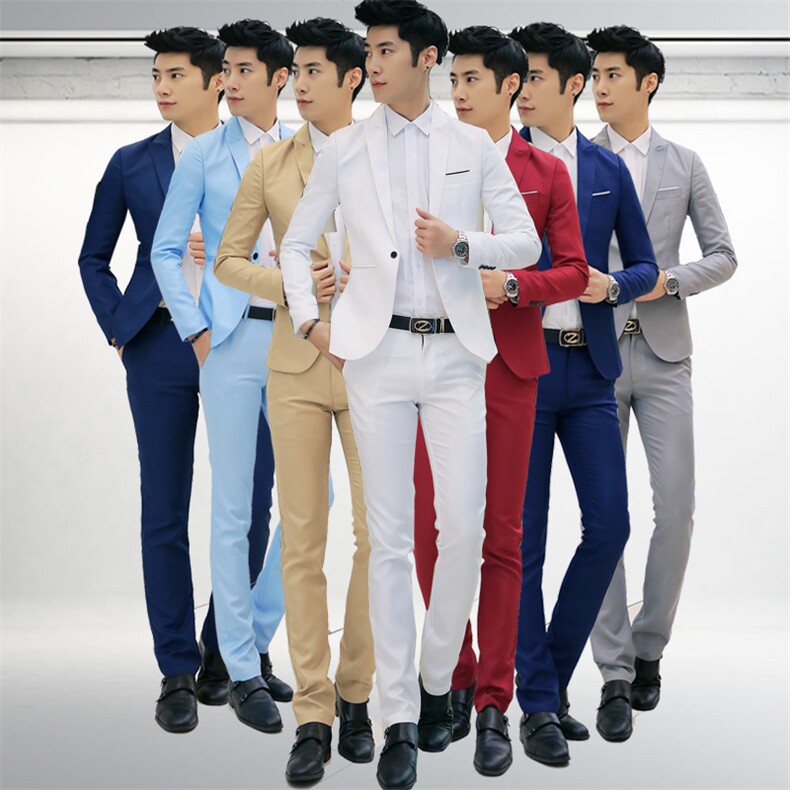2021时尚商务休闲韩版男装西服套装102A-6-tz,男装西服套装,星座112C