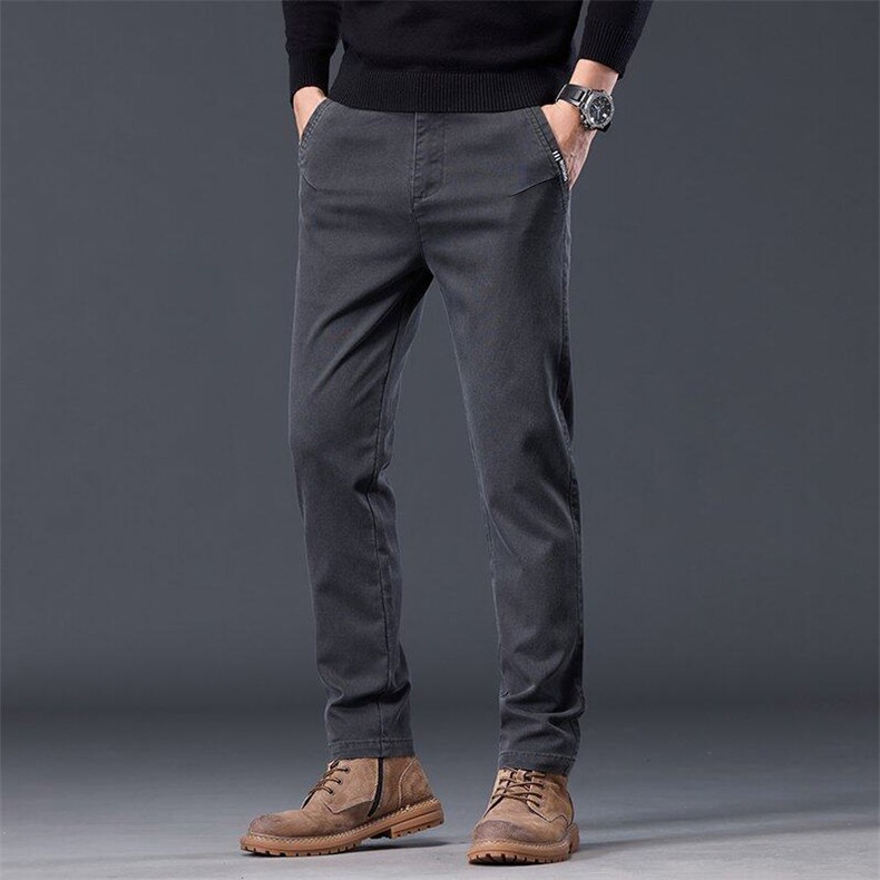 2026春季男士商务百搭休闲裤青年四季款通勤西裤578有现货外贸，男装休闲裤，星座224-1