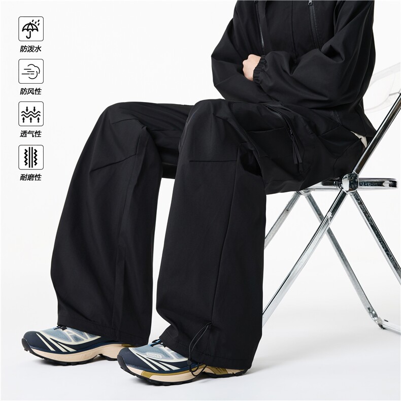 2026春季山系户外多功能设计感休闲冲锋裤B315-K26038-特p40控85,男装休闲裤,电商B315