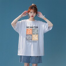 2024夏季新款中性风短袖t恤男夏季宽松半袖416B-1-DT203-P25限39，男装T恤，星座416B-1