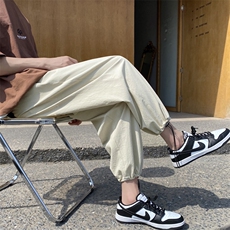 时尚潮流运动裤男宽松潮流休闲九分长裤K680-特批35，男装休闲裤，星座718-1