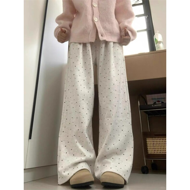 女风软糯宽松百搭糯米裤-ZK0281-P45加绒50,男装牛仔裤,星座313A(原308A-2)