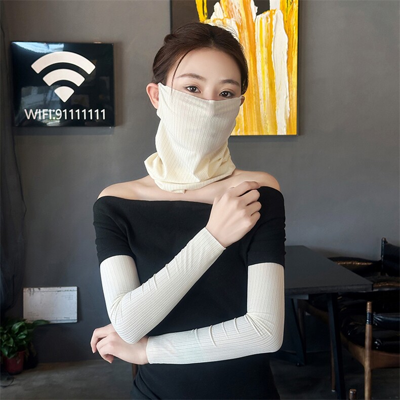 冰丝麦穗挂耳脖套男女同款夏季时尚百搭，周边，帕迪羊