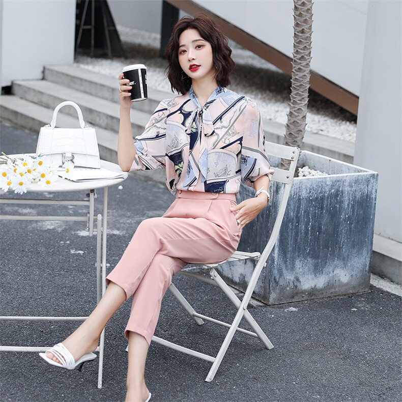 套装/套裙时尚百搭闲显瘦修身气质优雅2021年绣花套装两件套,女装套装/套裙,瑶迪依秀