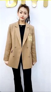 春季新款西装外套图片