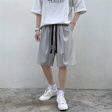 休闲运动裤男百搭短裤男2023新款中裤子宽松五分裤515-特批20，男装休闲裤，星座718-1