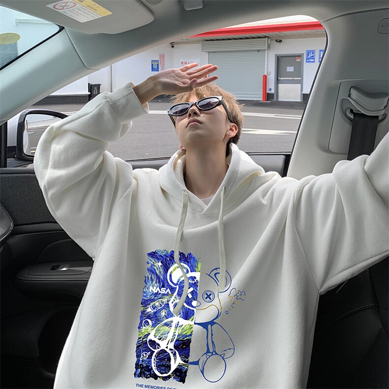 8XL连帽卫衣男大码胖子帽衫大号运动服WY2290-P35加绒款-P40,男装卫衣,电商A040