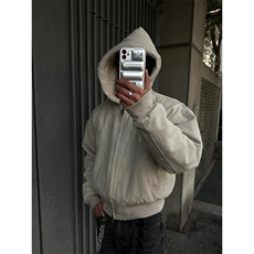 【有货】连帽座山雕夹克外套男加绒加厚棉衣JRT149CC-特P125，男装夹克，星座1007（原301D）
