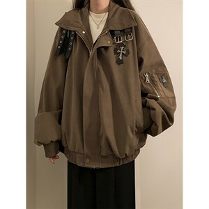 主推春季新款宽松/大码外套夹克XZ102B-1-JK902-P85，男装夹克，星座102B-1