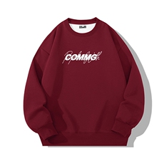 抖音得物现货高品质美式宽松圆领印花卫衣新款重磅卫衣ADY119，男装卫衣，电商A443