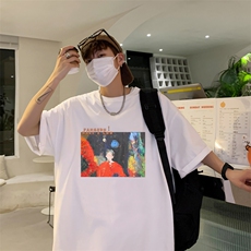 ！数据超好！夏季男士印花短袖T恤半袖QT707-T215-P25，男装T恤，星座617B