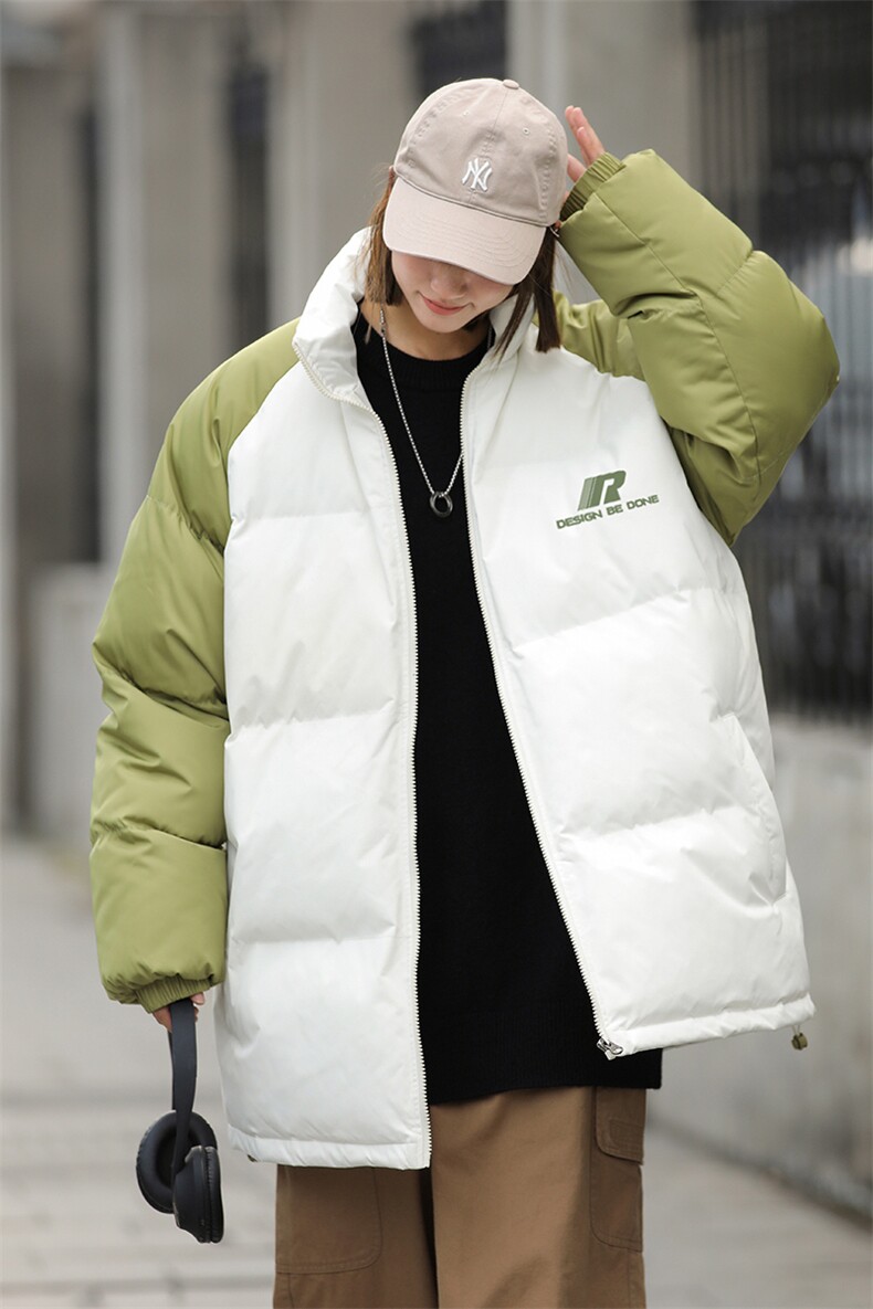 中性风23新款冬季时尚百搭宽松棉服外套MY53101特批P85控138,男装棉衣,A247A