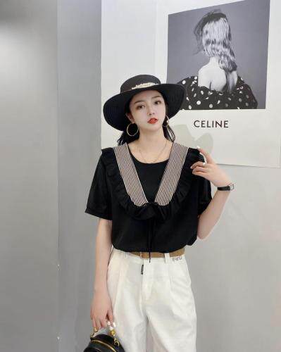 学院风拼接小衫，女装，斐伦缇娜