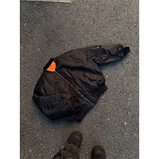 棉衣拉链常规原宿棒球领青少年日系文艺潮时尚加棉夹克外套103p85，男装夹克，电商D256-2(原A064-2)
