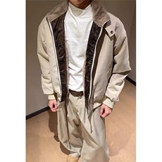冬季美式拼蛇皮纹PU皮棉衣ing短款保暖夹克座山雕棉服男MJ101，男装夹克，星座1116A（原606A-3）