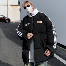 棉服外套男韩版潮流高街帅气冬季保暖2024新款ins棉衣MF236-P83，男装棉衣，星座412-3